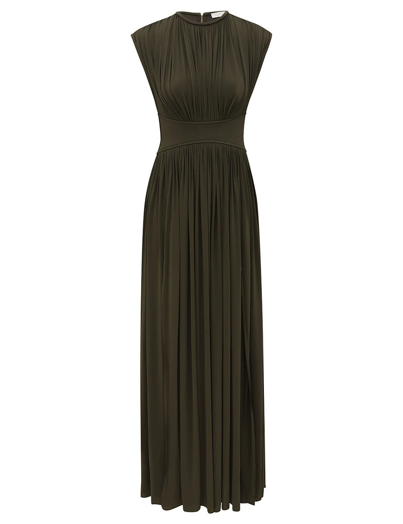 Luna Column Dress - Olive            
        
                    

    
    
    











  ... | ZIMMERMANN (US, CA, EU, MENA)