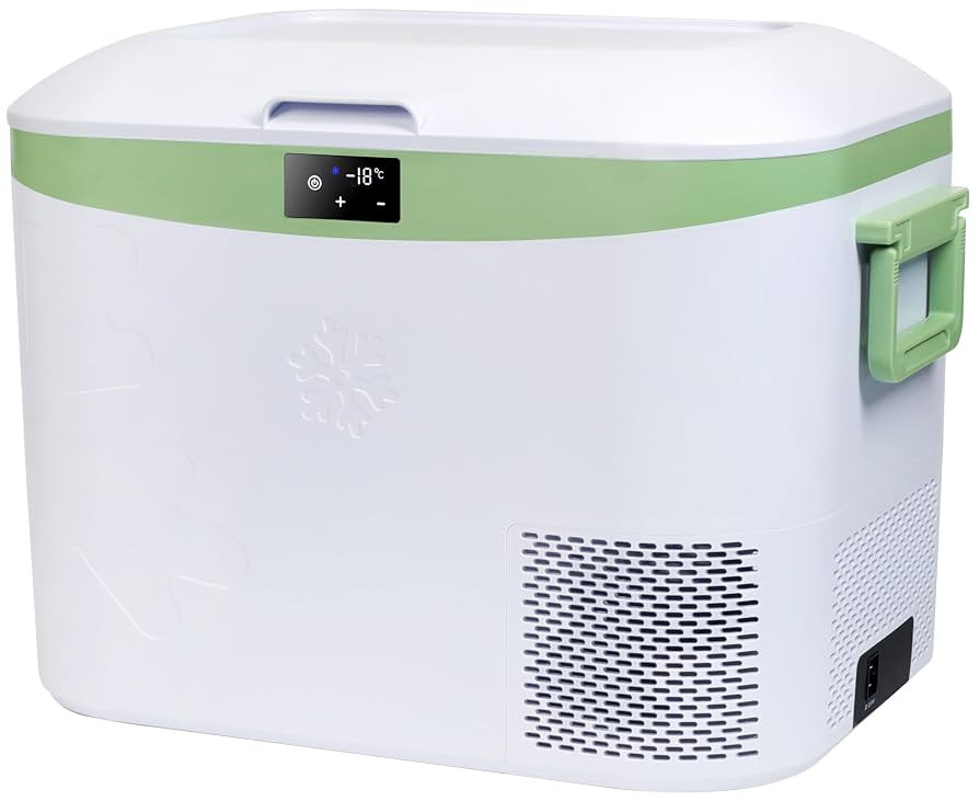 Car Fridge Portable 12V Refrigerator 19 Quart (18 Liter) 12 Volt Freezer Compressor Cooler 12V/24... | Amazon (US)