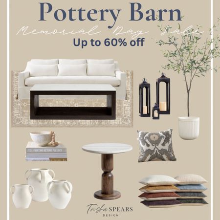 Pottery Barn Sale / Memorial Day furniture sale / coffee table / marble table / pillows / throw pillows / home decor / outdoor lanterns / patio / planter / white vase / end table / rug / 8x10 rug / 9x12 rug / 6x9 rug / runner

#LTKSaleAlert #LTKFindsUnder50 #LTKHome