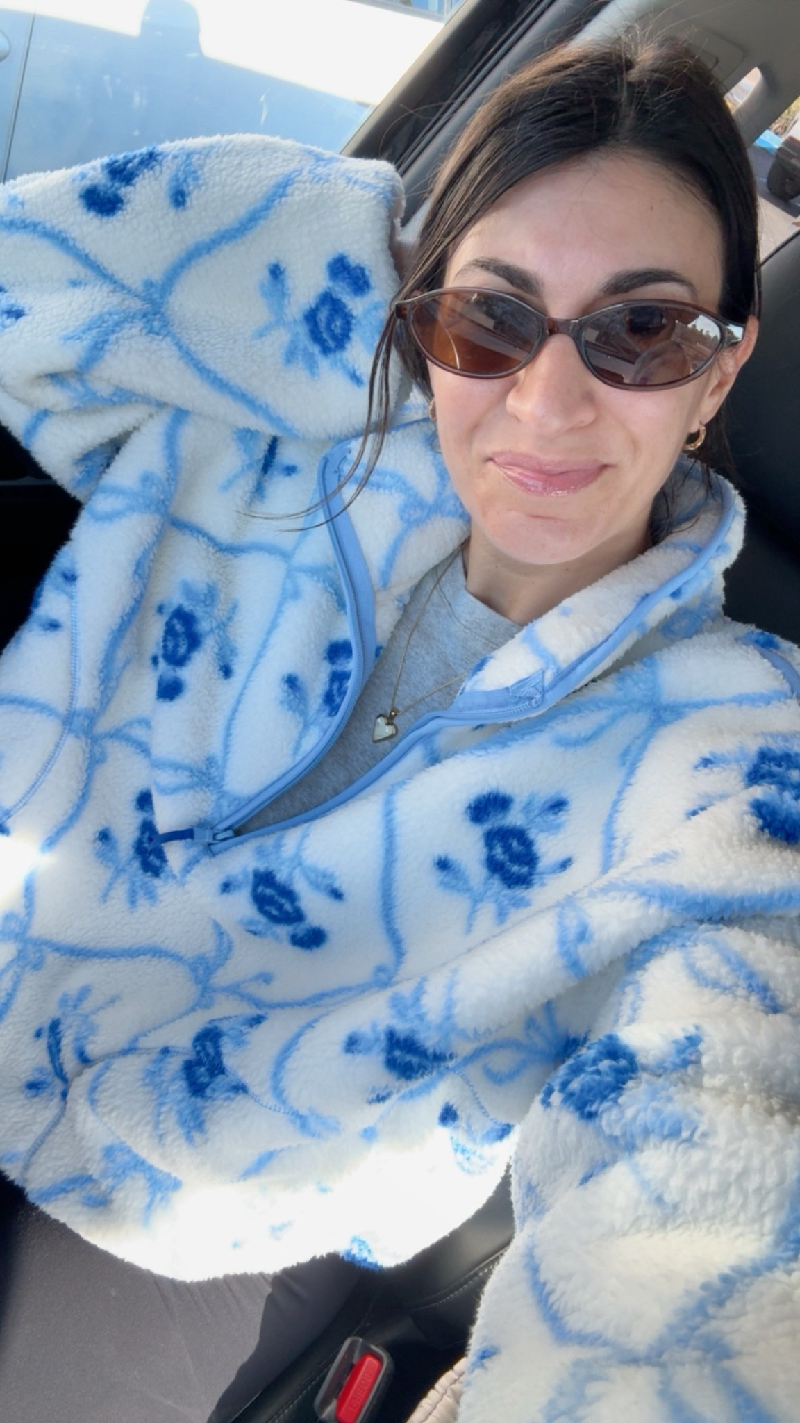 Bow fleece. Old navy fleece. Floral fleece. 

#LTKdayinmylife #LTKSaleAlert #LTKootd