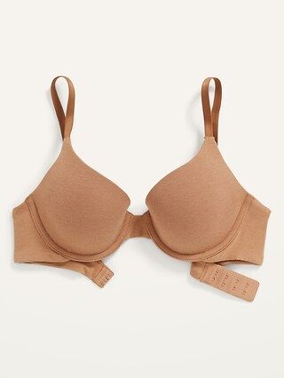 Jersey Full-Coverage Underwire Bra for Women | Old Navy (US)