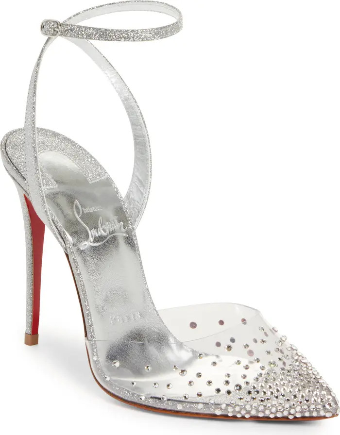 Spikaqueen Crystal Ankle Strap Pump (Women) | Nordstrom