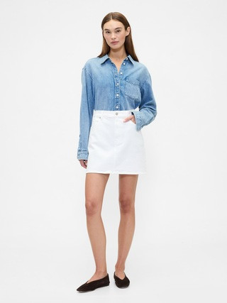 Denim Mini Skirt | Gap Factory | Gap Factory