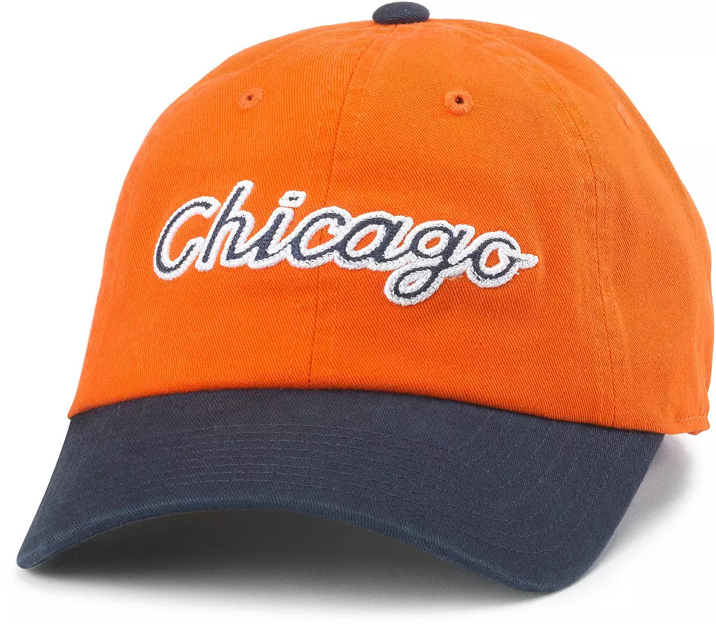 American Needle Adult Chicago Orange Script Slouch Adjustable Hat | DICK'S Sporting Goods