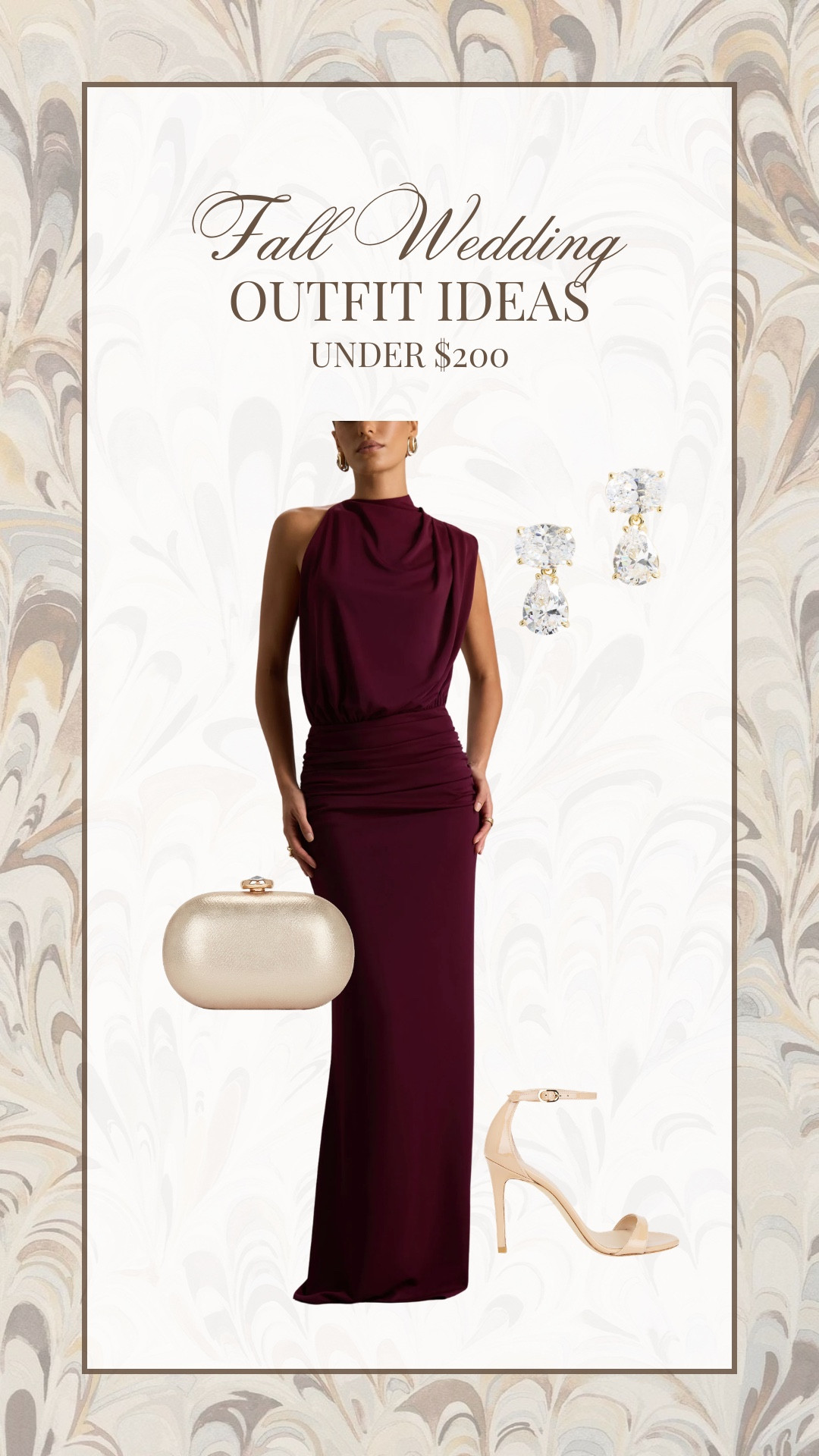 Fall wedding guest outfit idea!

Fall wedding guest // wedding guest dresses