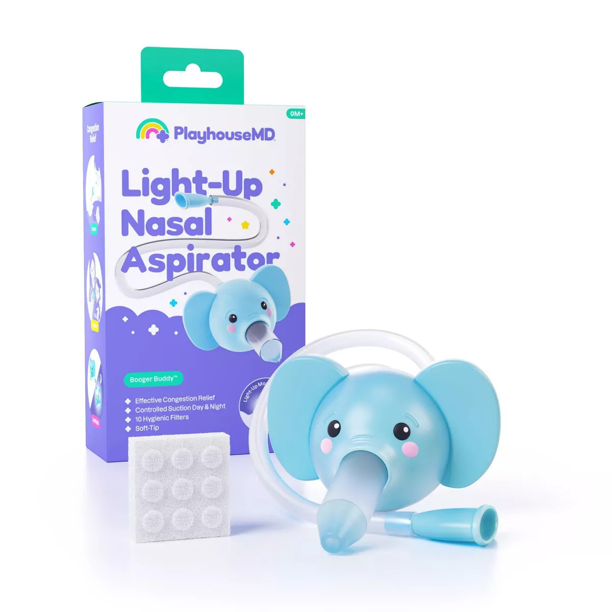 Playhouse MD Light-Up Nasal Aspirator - Elephant Trunk | Target