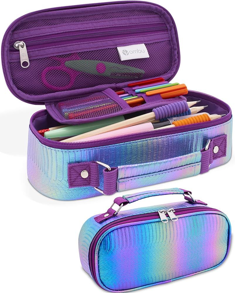 Big Capacity Pencil Case - Mermaid Pencil Case - Cute Pencil Case For Girls - Kids Pencil Case Fo... | Amazon (US)