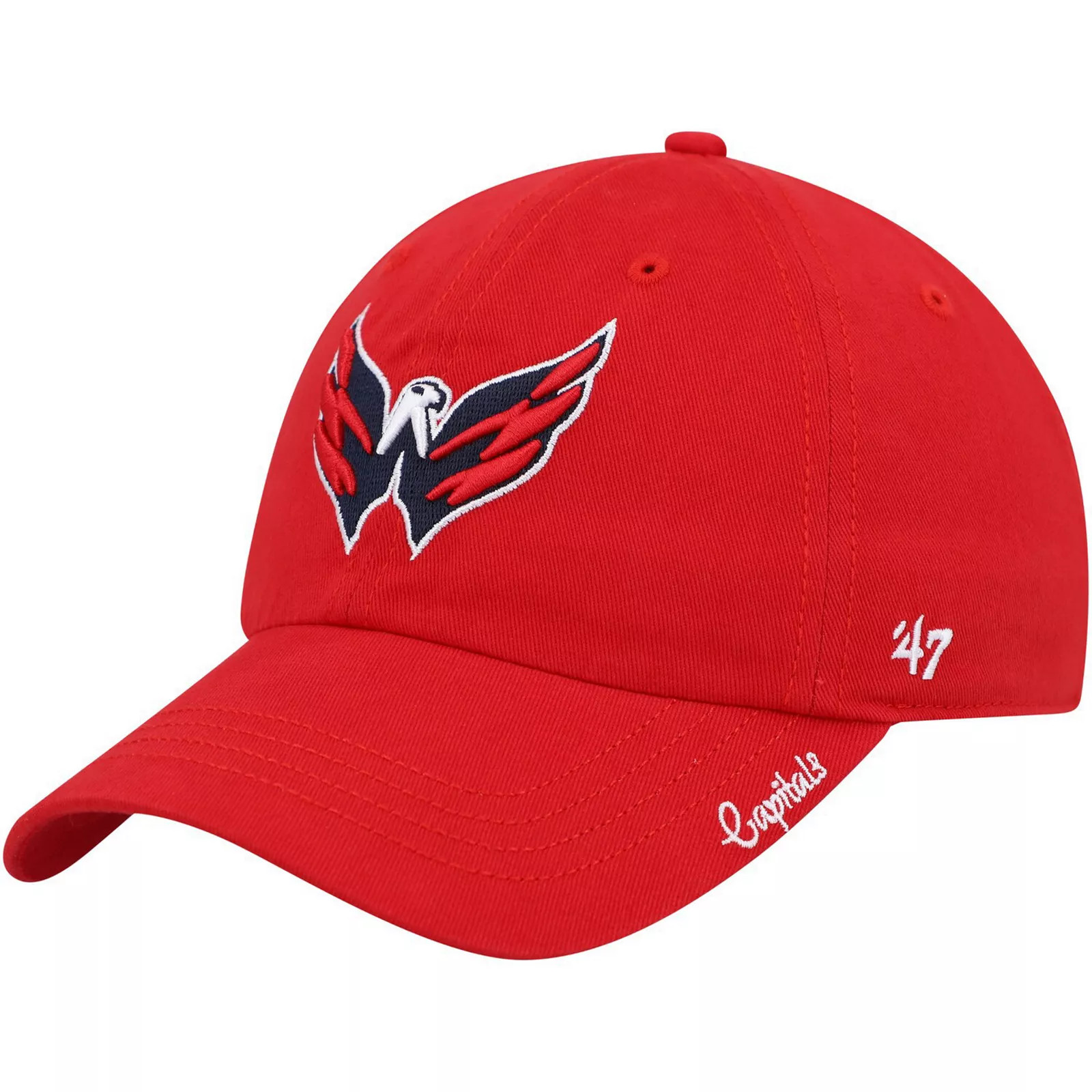 Women's '47 Red Washington Capitals Team Miata Clean Up Adjustable Hat | Kohl's