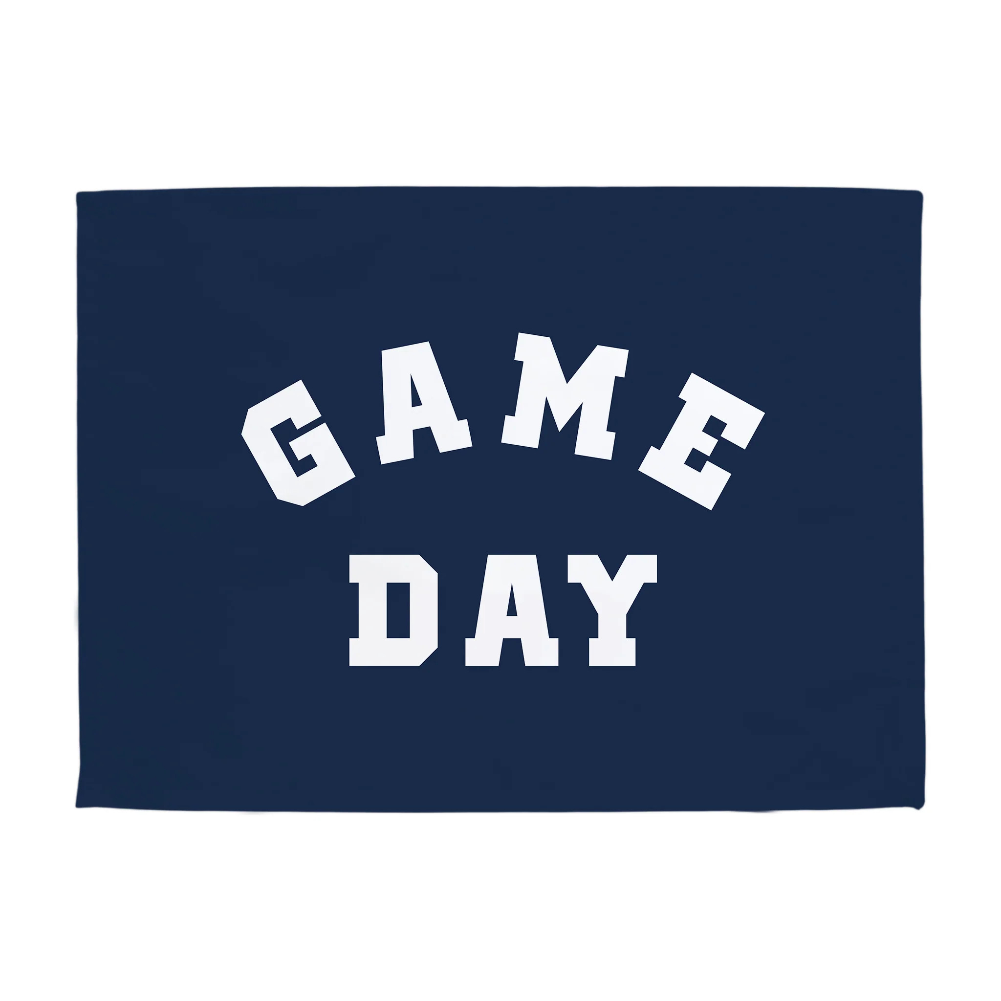 {Navy} Game Day Banner | Hunny Prints