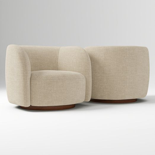 Laurent Swivel Chair | West Elm (US)