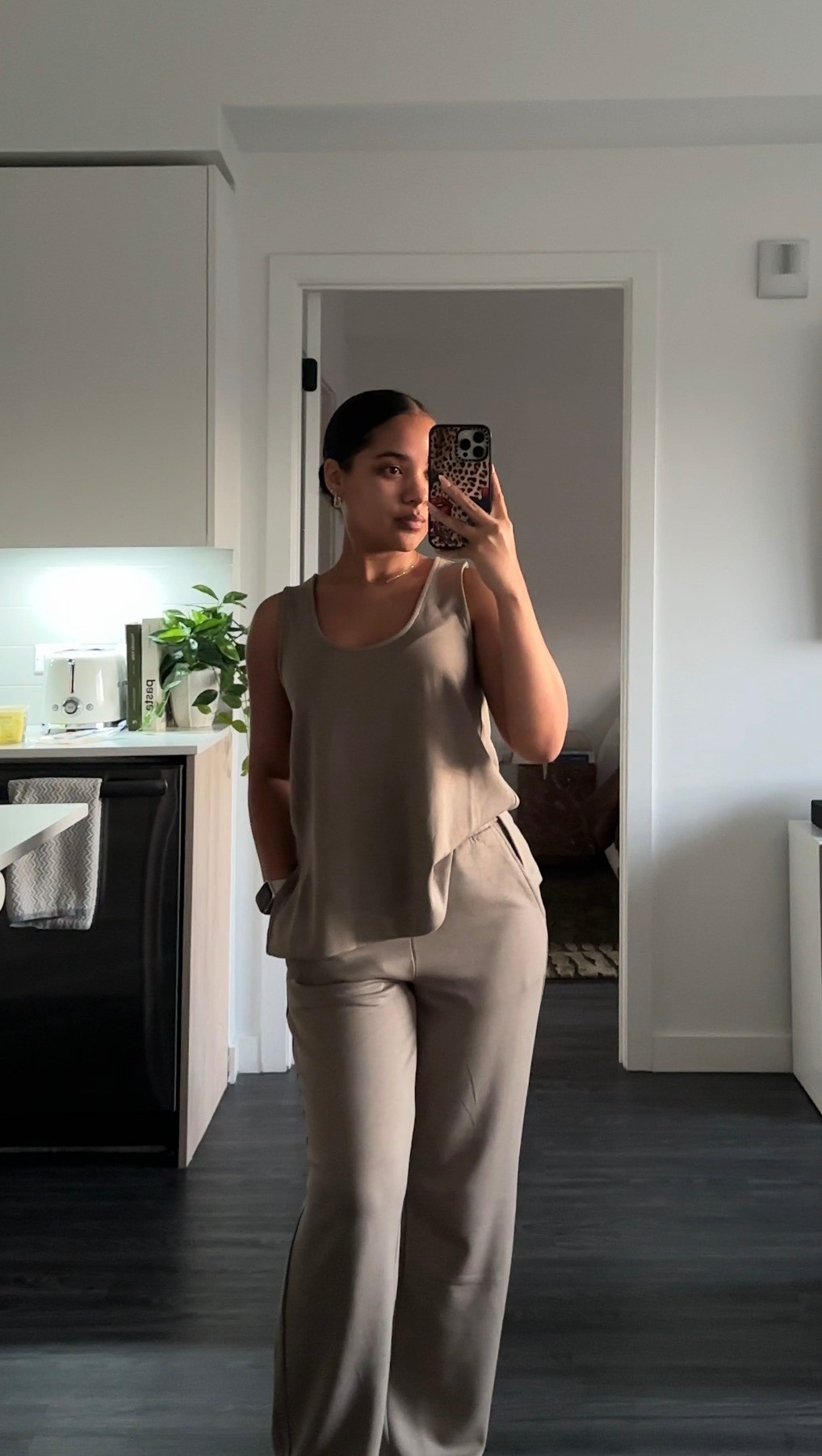 comfy with @OAK + FORT wearing size xs