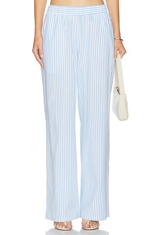 MORE TO COME Etta Pant in Blue Stripe from Revolve.com | Revolve Clothing (Global)