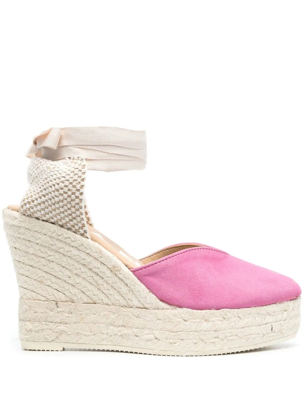 suede pointed-toe espadrilles | Farfetch Global