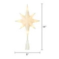 Frosted Star LED Christmas Tree Topper, 11", by Holiday Time | Walmart (US)