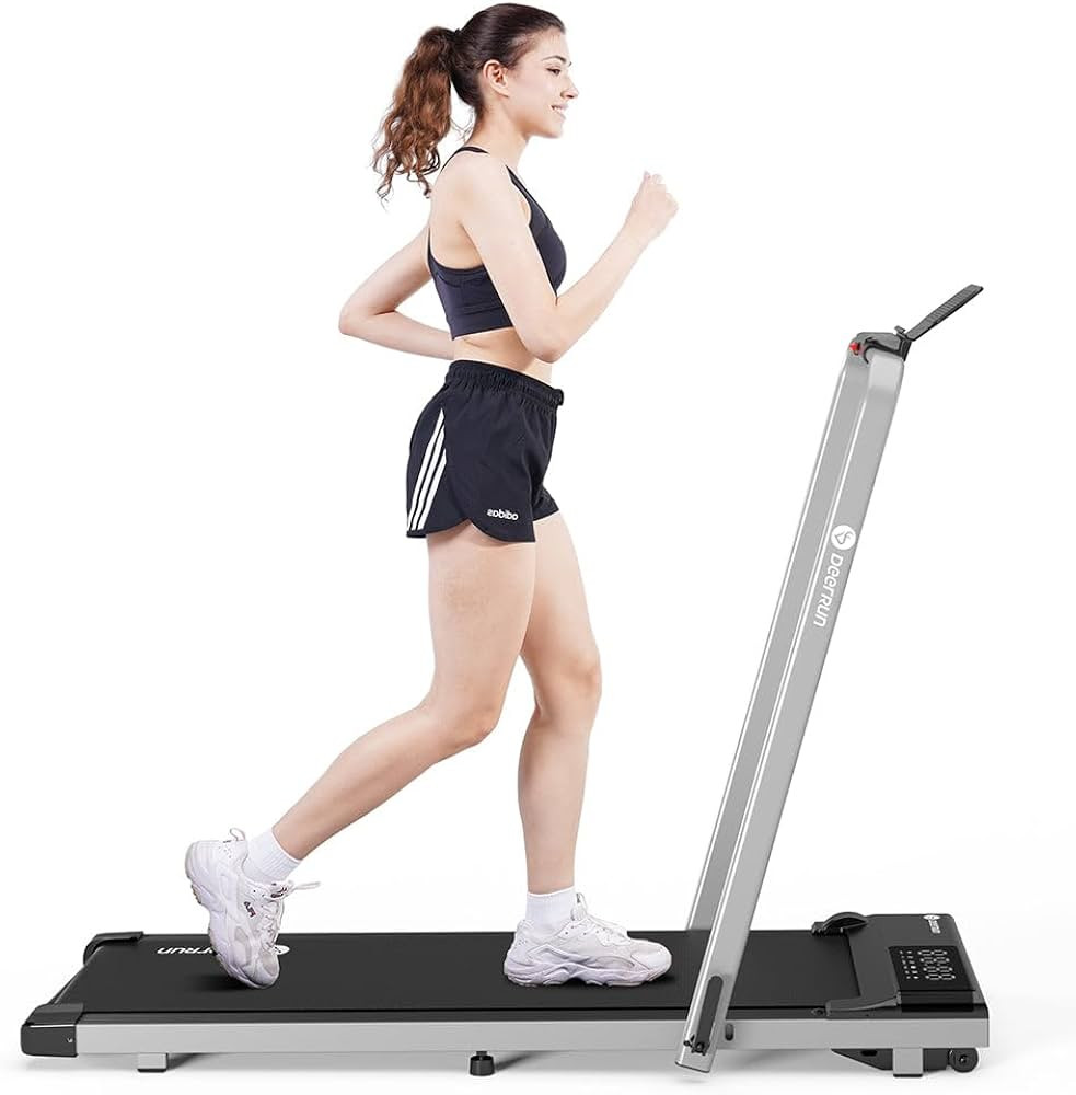 DeerRun 3 in 1 Folding Treadmills for Home, 3.0HP Powerful and Quiet Under Desk Treadmill, 300 lb... | Amazon (US)