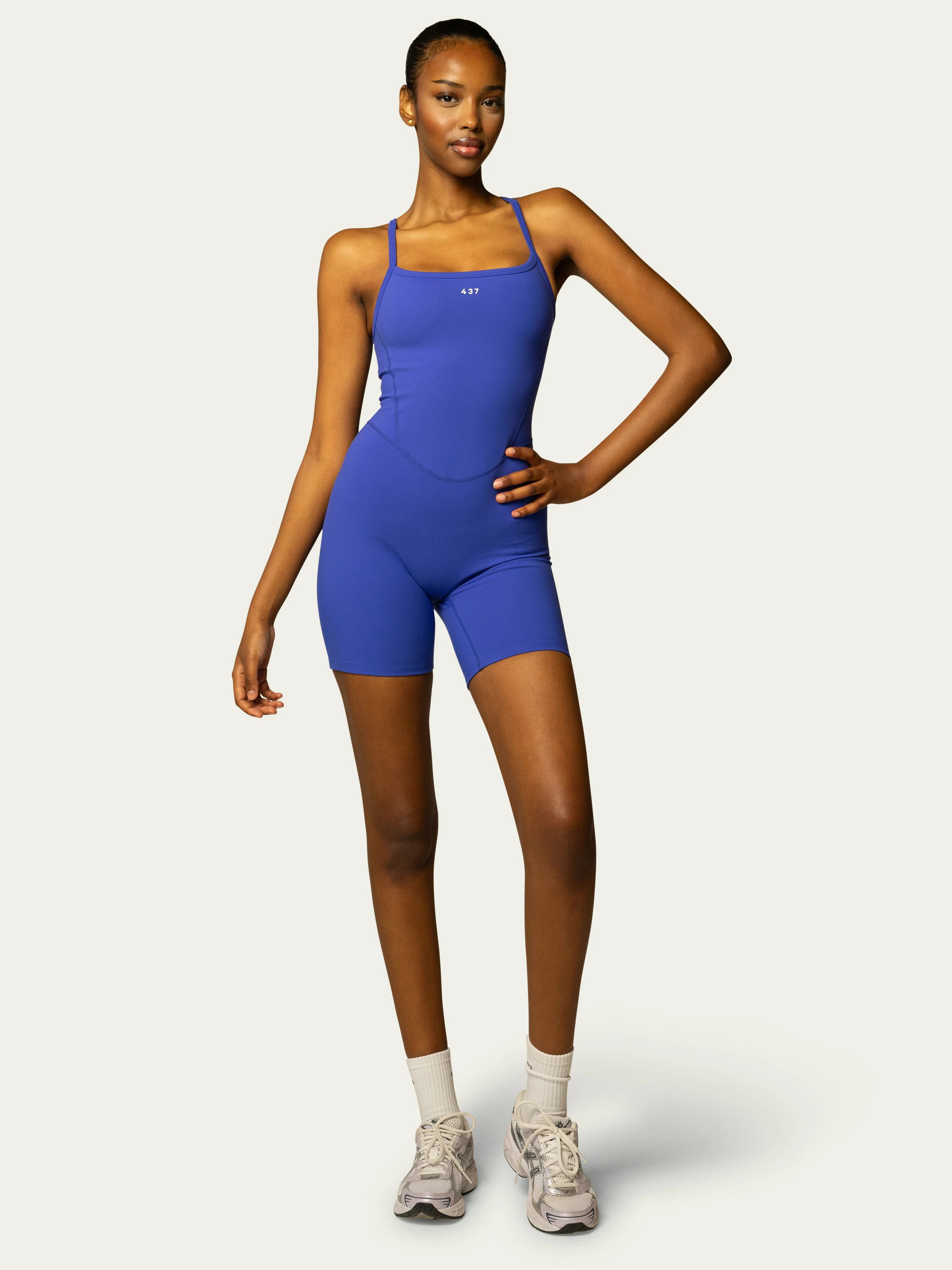 The Shorts Onesie / Glacier | 437