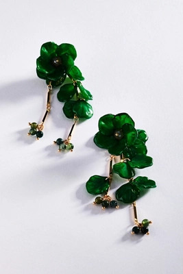 Floral Drop Earrings | Anthropologie (US)
