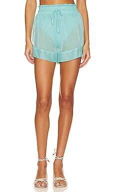 Shani Shemer Eden Shorts in Blue Maldives from Revolve.com | Revolve Clothing (Global)
