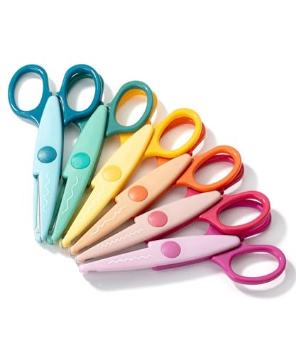 Mr. Pen Craft Scissors - Decorative Edge, 6 Pack, Zig Zag, Scrapbooking, Fancy, Pattern, Design | Amazon (US)