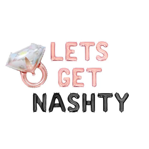 Lets Get Nashty Balloons Nash Bash Nashville Bachelorette | Etsy | Etsy (US)