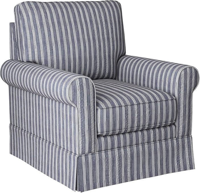 Swivel Accent Chair Linen Mid Century Modern Chair, Comfy Swivel Barrel Reading Chair, Upholstere... | Amazon (US)
