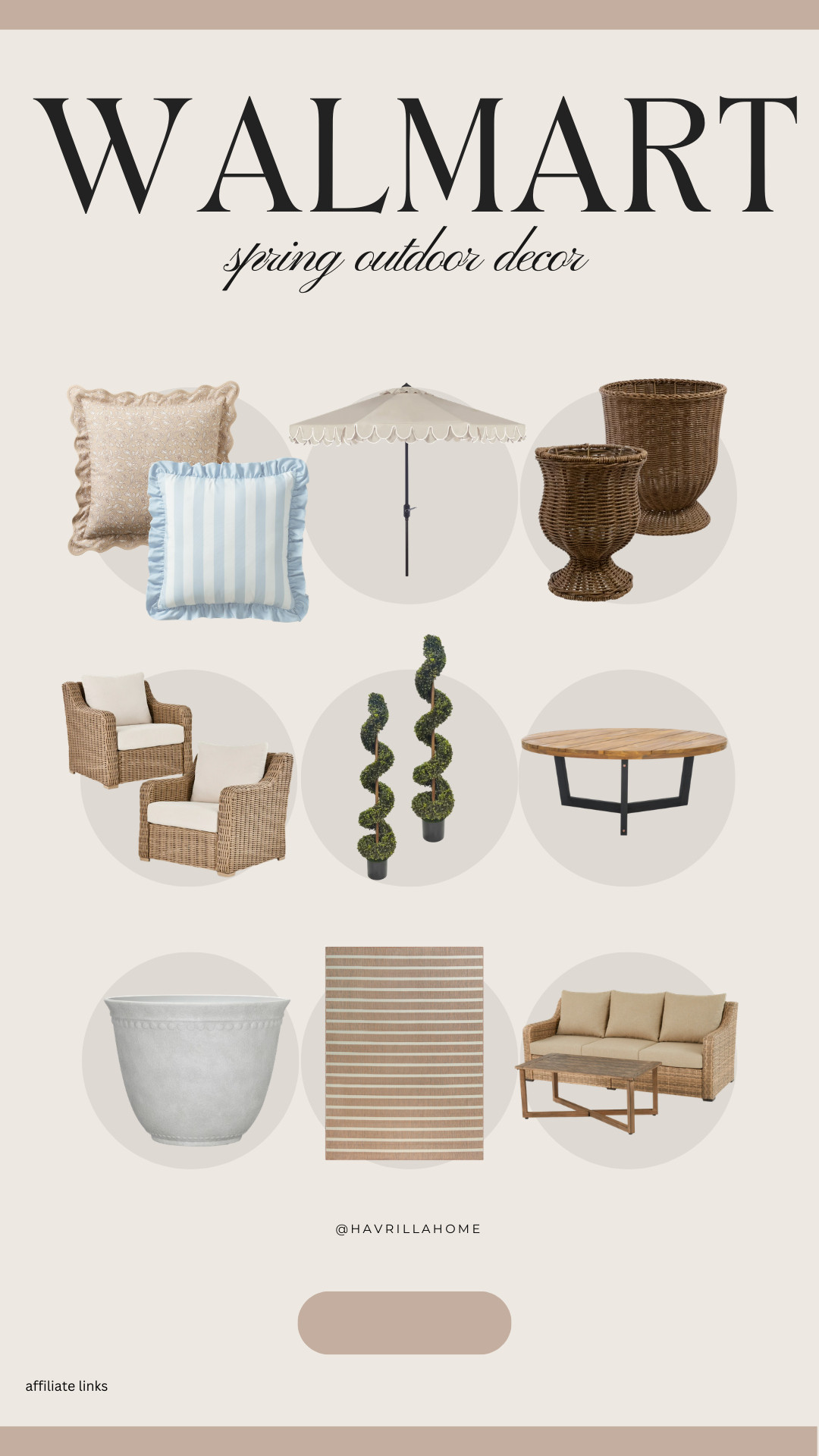 Walmart spring outdoor decor, affordable patio furniture walmart, wicker patio chairs walmart, outdoor patio sofa walmart, walmart outdoor umbrella, spiral topiary trees outdoor, rattan outdoor planters, walmart outdoor rug neutral, budget patio decor ideas, spring patio styling ideas, neutral outdoor furniture, walmart outdoor living finds, affordable backyard decor, wicker patio set walmart 

 

#LTKSpringSale #LTKSeasonal #LTKHome