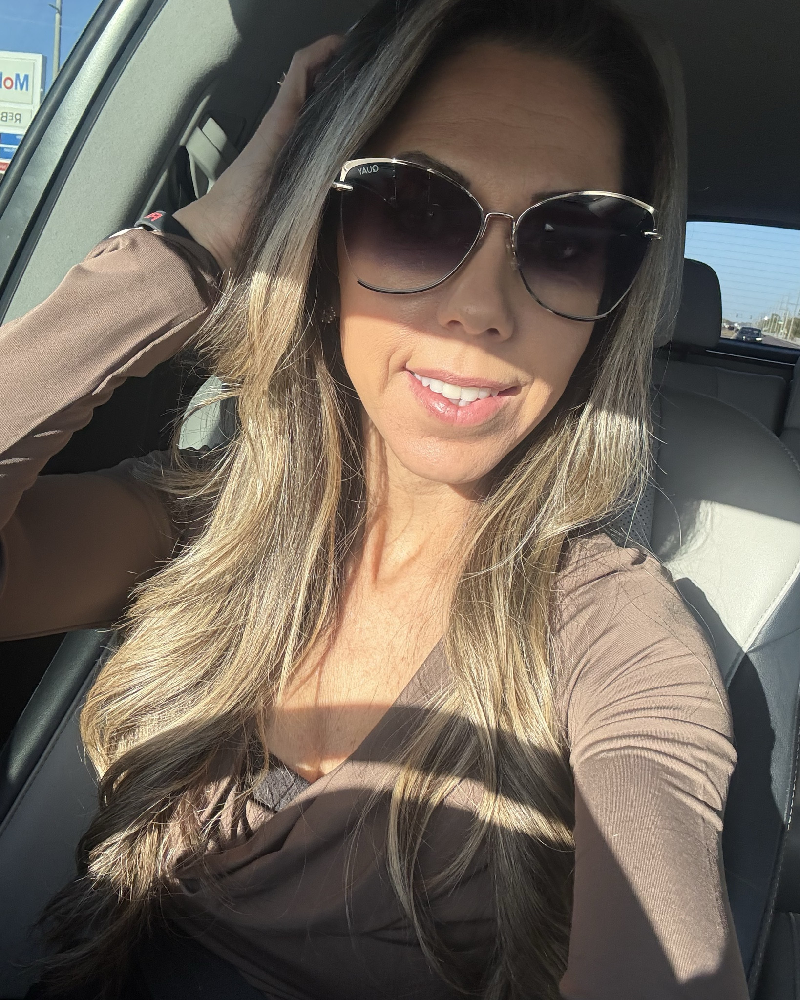 The most flattering sunnies ever! @QUAY 
On sale today! 
#quay
#sunglasses


#LTKootd #LTKSaleAlert #LTKTravel