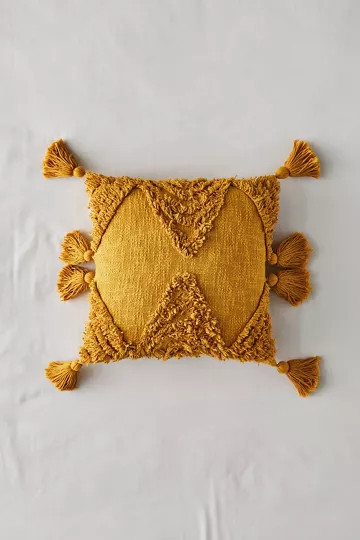 Rumi Shag Throw Pillow | Urban Outfitters (US and RoW)