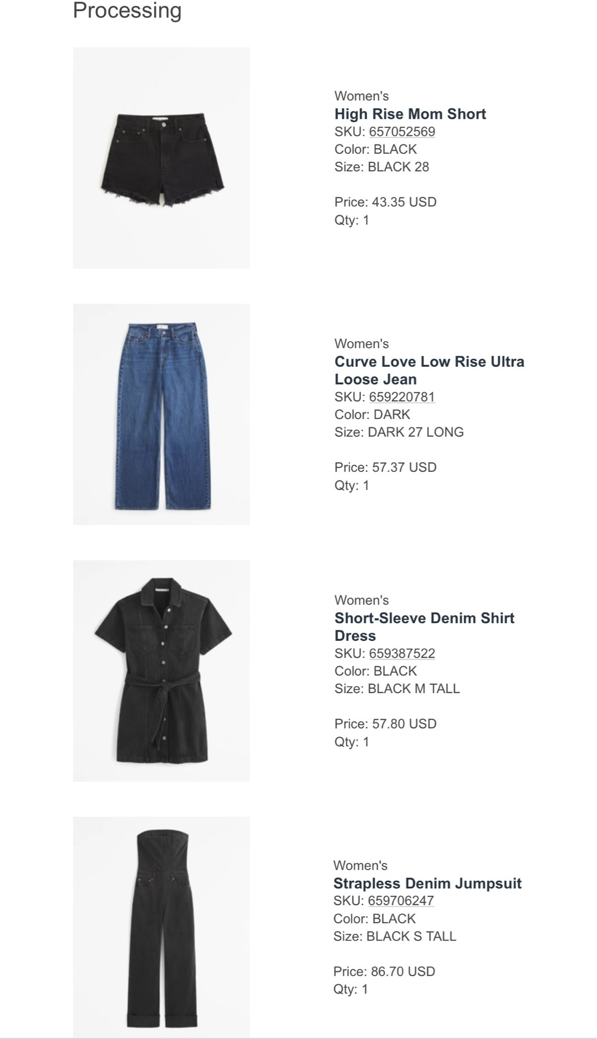 The abercrombie denim sale ends soon! Just placed another order! 25% off all jeans and 15% off almost everything else. Code DENIMAF for an extra 15% off! 

#LTKxAF #LTKFindsUnder100 #LTKSaleAlert