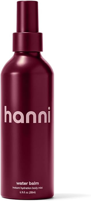 HANNI Water Balm Hydrating Body Mist, Moisturizer Spray with Hyaluronic Acid for All Skin Types, ... | Amazon (US)