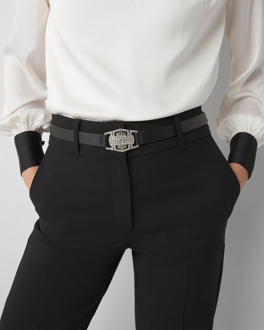 Art Deco Stretch Belt | White House Black Market | White House Black Market