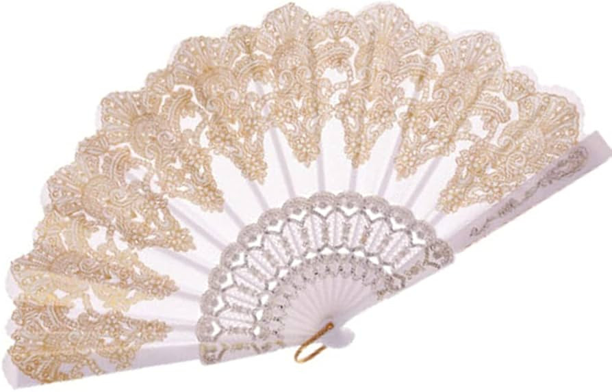 Milisten Hand Fan Chinese Style Fan Large Folding Hand Fan Bridal Hand Fan Women Fan with Tassel ... | Amazon (UK)