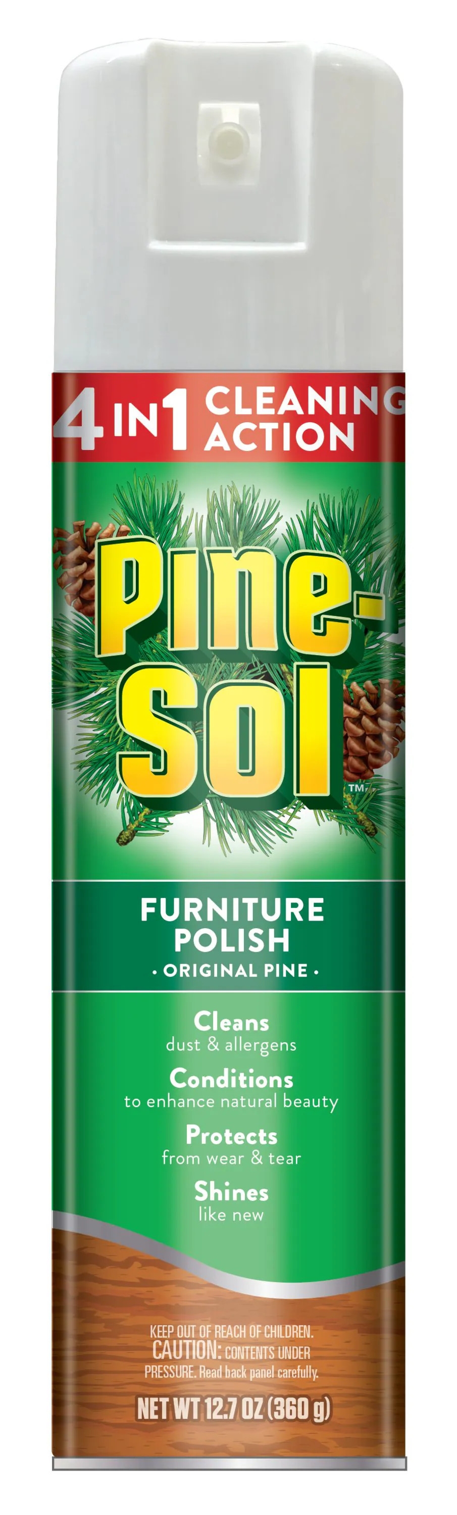 Pine-Sol Pine Sol 12.7 -oz Pine Wood furniture cleaner and polish Spray | BBP12479 | Lowe's