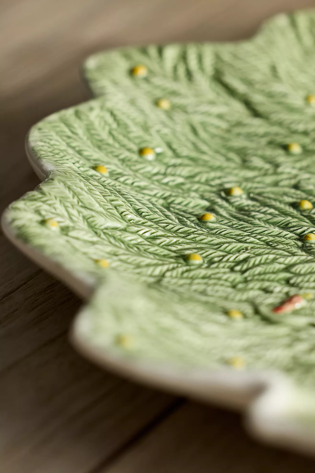 Fir Tree Stoneware Serving Platter | Anthropologie (US)
