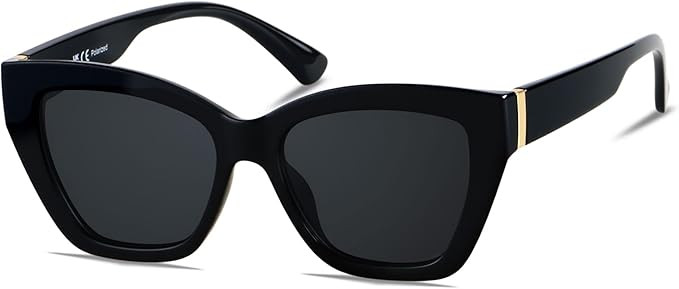 Trendy Cute Cat Eye Polarized Sunglasses for Women Fashion Cateye Sunnies Lentes de sol para muje... | Amazon (US)
