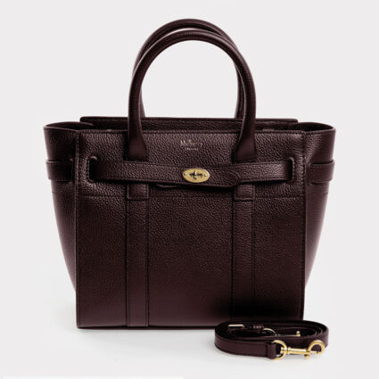 Oxblood Small Zipped Bayswater Bag | TK Maxx