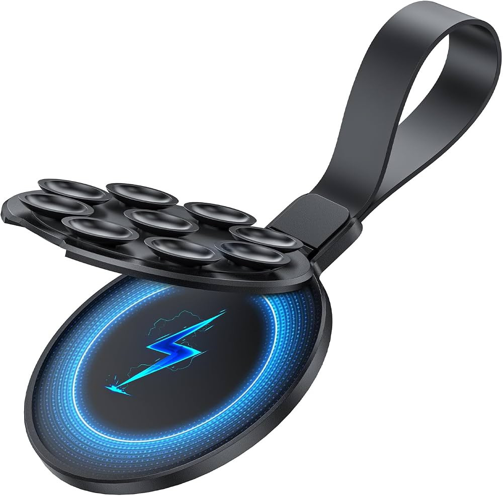WSKEN Sticky Phone Suction Grip for Magsafe - Back Suction Cup Mount ＆ Stand 2 in 1 [Support Wi... | Amazon (US)