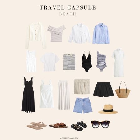 Travel capsule beach resort 
Pieces you can mix and match for your next trip! This is what I packed for 7 days in Hilton Head in April/May

#LTKSeasonal #LTKtravel #LTKover40