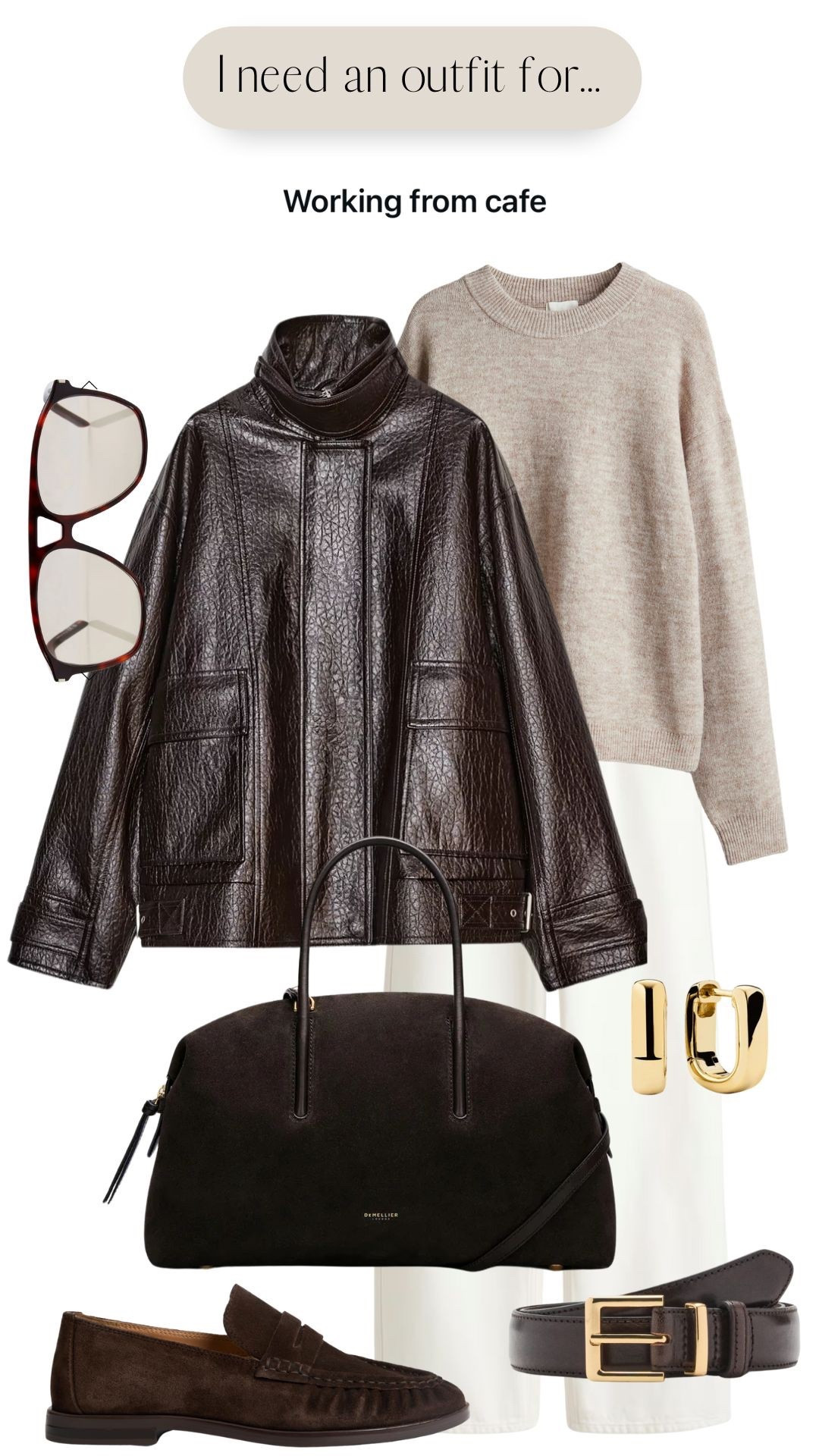 I need an outfit for: Working from
a cafe 

#LTKstyletip #LTKshoes #LTKbag