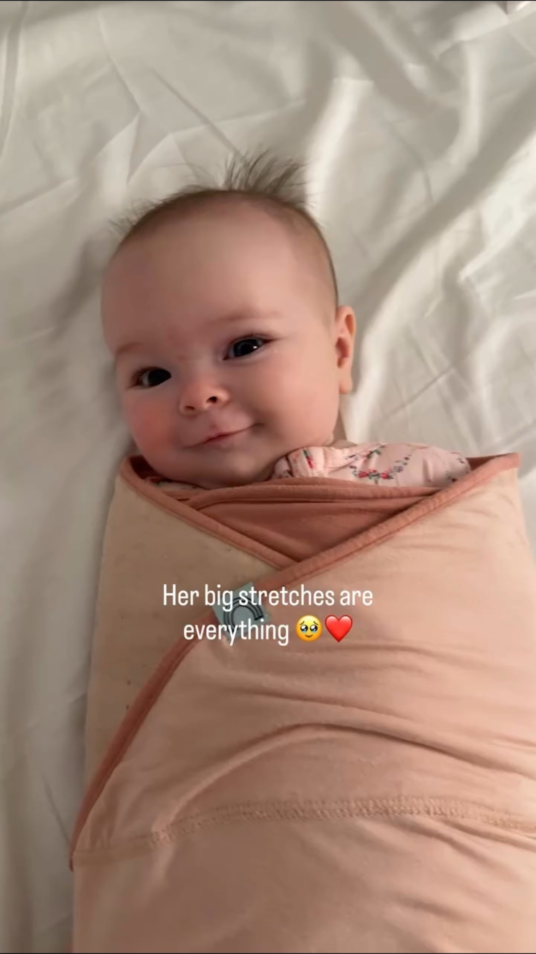 I love being able to unwrap her every morning 😂❤️


#LTKKids #LTKmomlife #LTKBaby