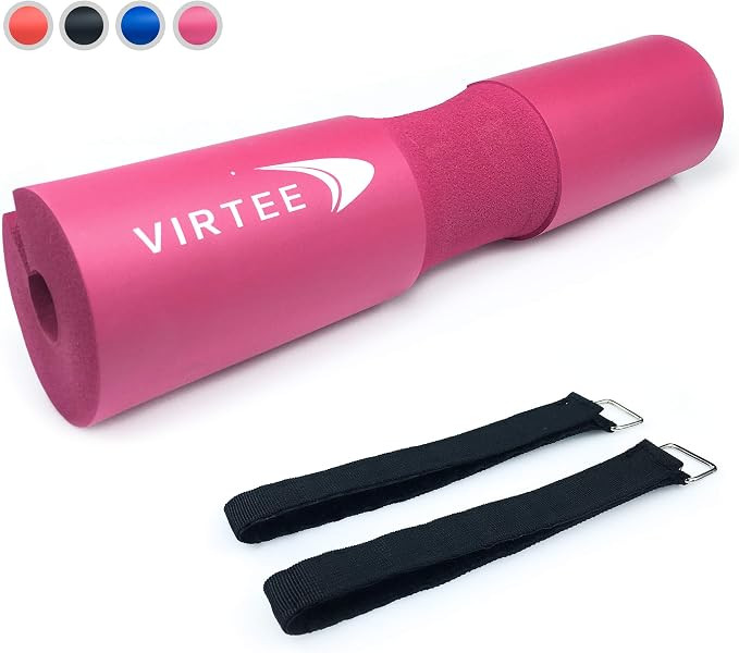 Virtee Barbell Pad for Squats, Lunges and Hip Thrusts - Weight Lifting Bar Cushion Pad Protector ... | Amazon (US)