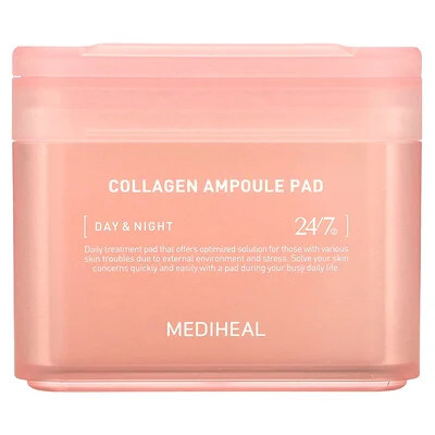 MEDIHEAL, Collagen Ampoule Pad, 100 Pads | iHerb