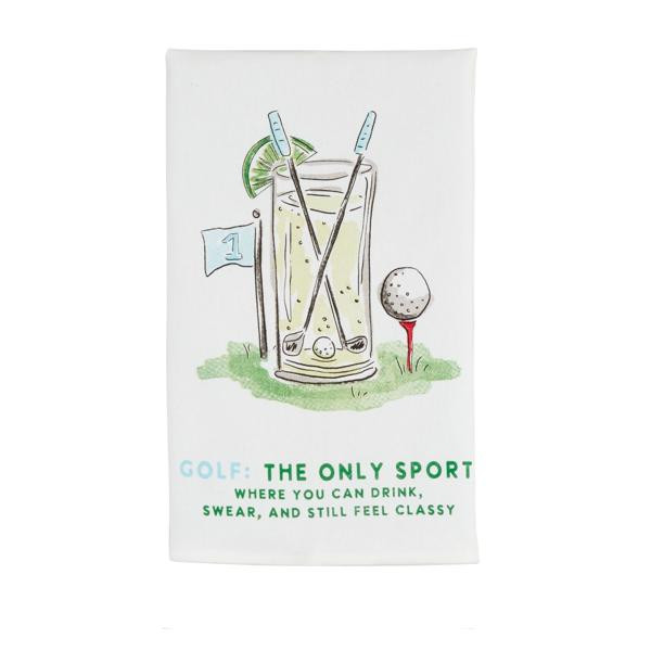 Golf Only Pro Shop Towel | Mud Pie