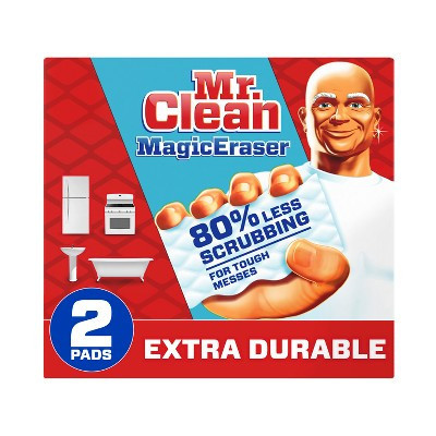 Mr. Clean Extra Durable Scrub Magic Eraser Sponges - 2ct | Target