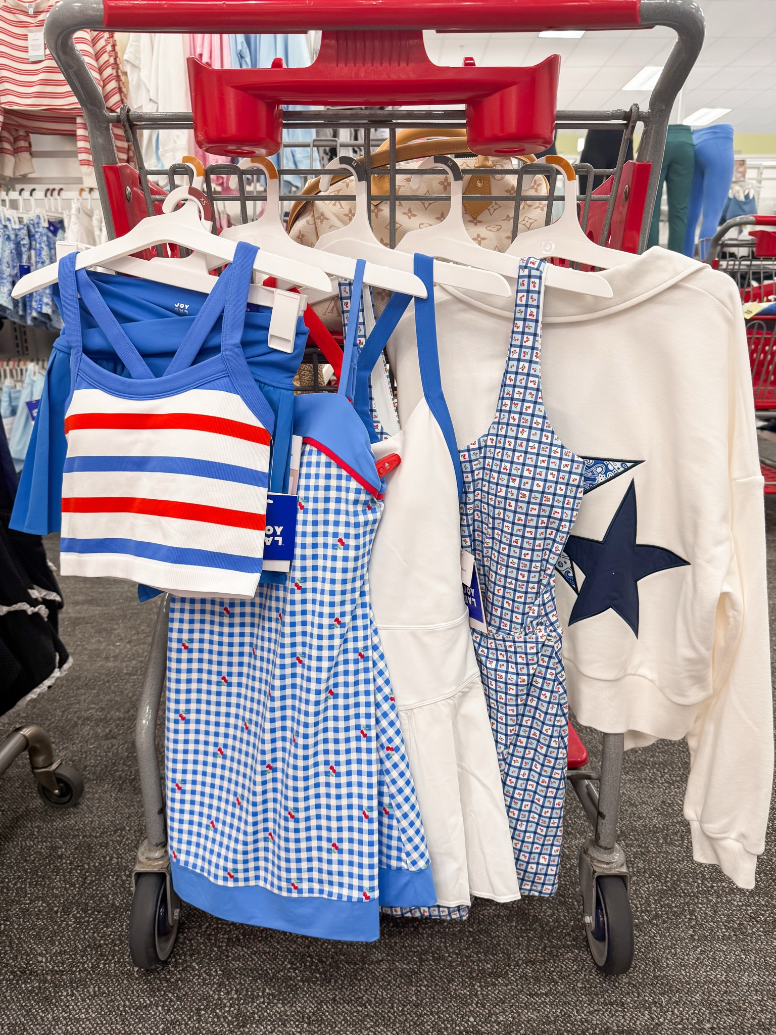 New Americana finds at Target!
I bought Medium in everything!  

 #LTKdayinmylife #LTKootd #LTKfitnessgoals