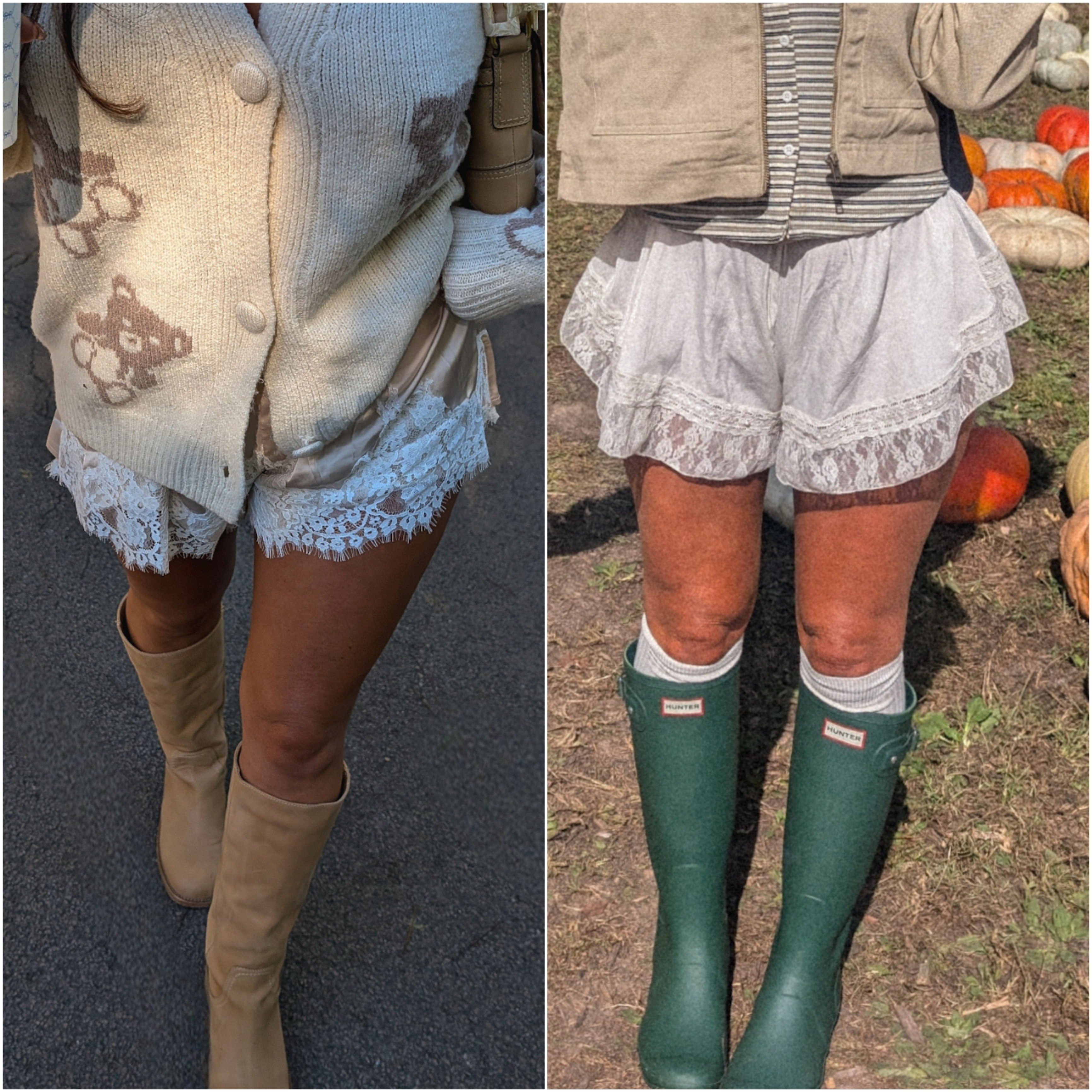 Small in both! Left Amazon right free people! 

#LTKPetite #LTKSeasonal #LTKFindsUnder50