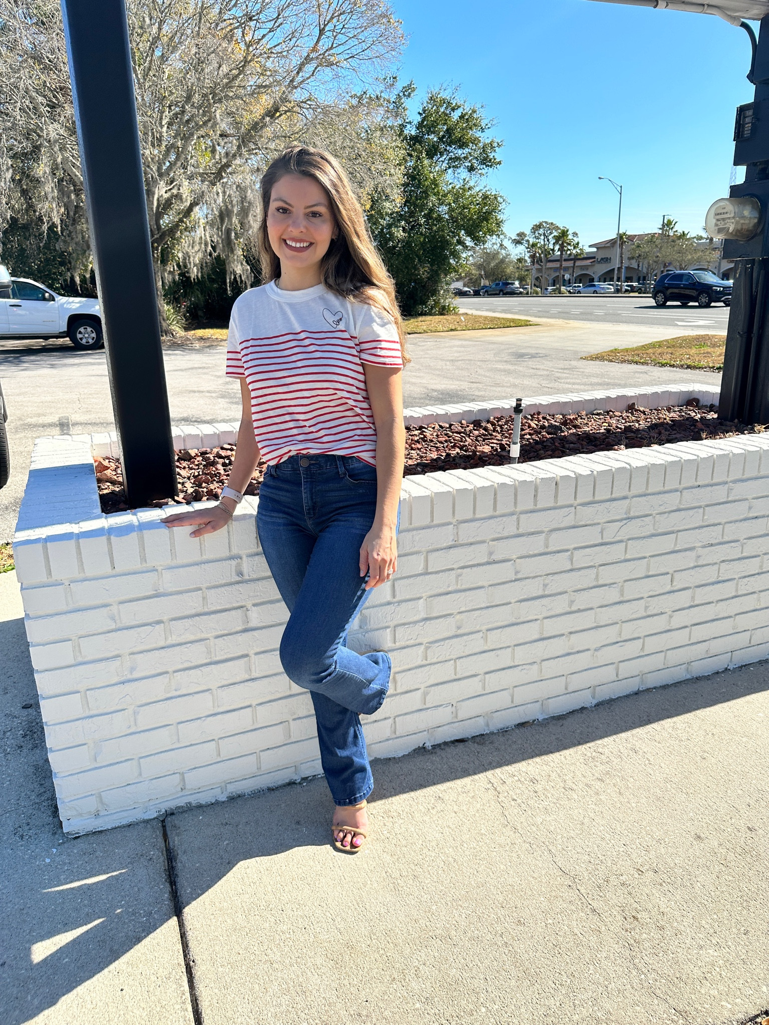 Just a Valentine’s Day flamingo for ya! My favorite jeans are Wit & Wisdom bc they have elastic in the waist 

#LTKstyletip #LTKunder100 #LTKFind