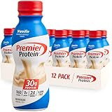 Premier Protein Shake, Vanilla, 30g Protein, 1g Sugar, 24 Vitamins & Minerals, Nutrients to Support  | Amazon (US)