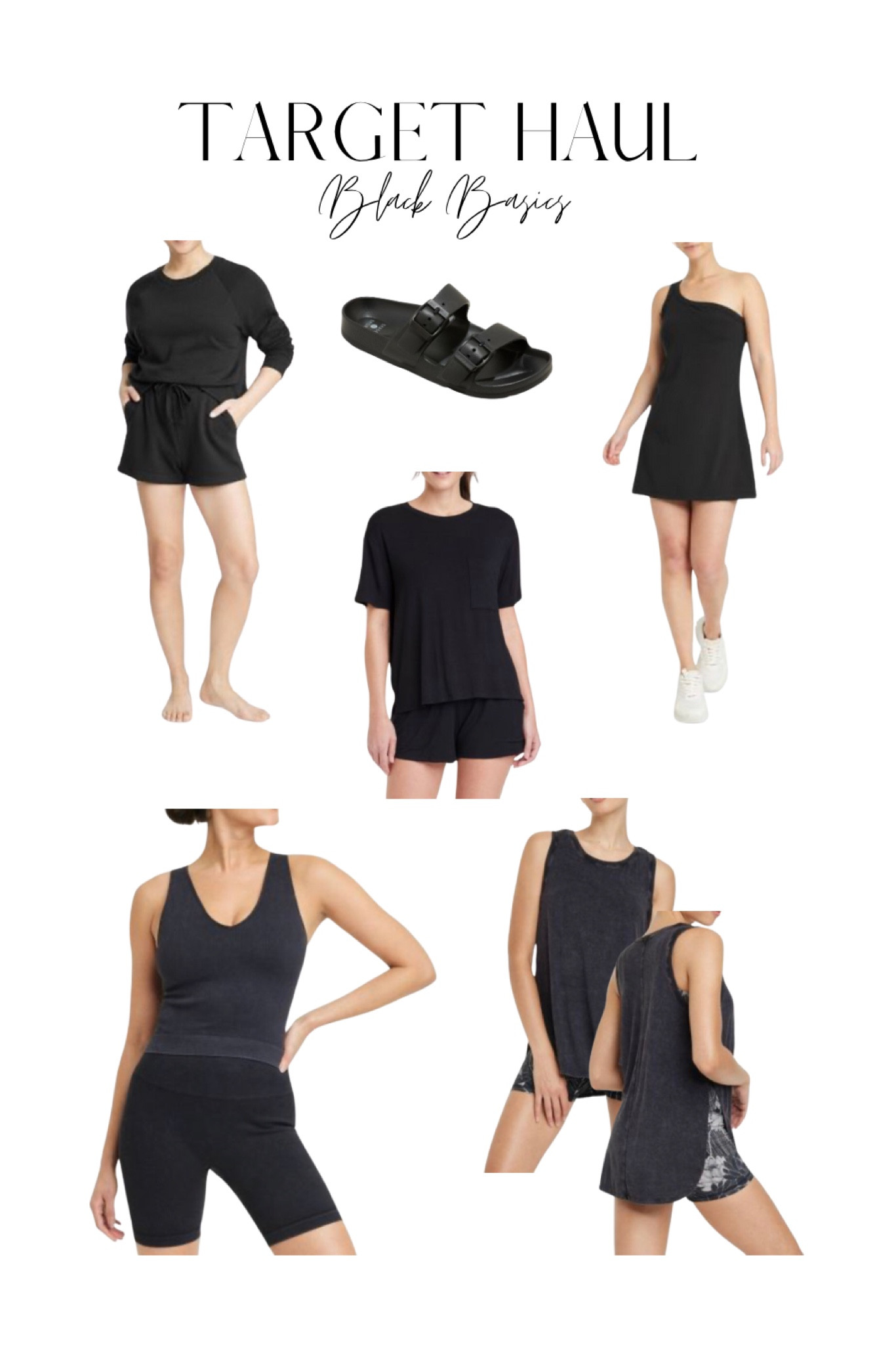 Target Clothing Haul Black Basics 🎯🖤