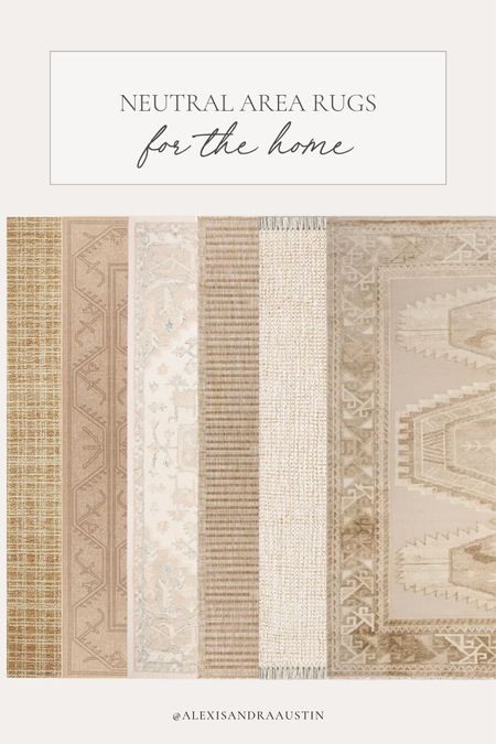 Neutral rug roundup! These rugs are great for layering or to brighten up your living room or bedroom 

Home finds, rug roundup, neutral area rug, new year refresh, light and bright, living room refresh, bedroom refresh, aesthetic home, neutral home, my decor style, entry rug, Safavieh, Wayfair, Loloi, shop the look!

#LTKSeasonal #LTKstyletip #LTKhome
